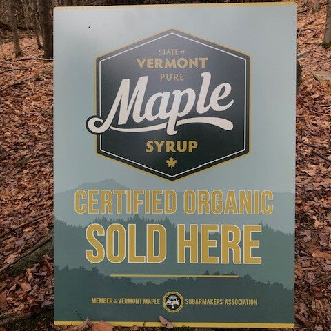 Vermont "Maple For Sale" Sign